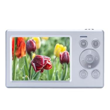 Imagem de Câmera Digital 1080p FHD 48MP Com Tela IPS de 2,8, Zoom Digital 16x, Câmera Anti-shake Portátil Compacta de Foco Automático para Crianças Adolescentes Iniciantes para Crianças