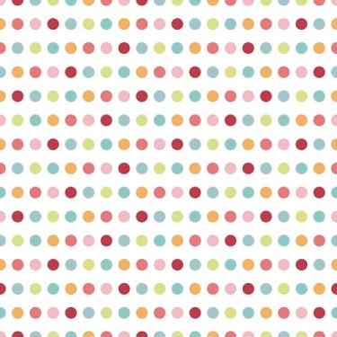 Imagem de Papel De Parede 5m Adesivo Bolinhas Coloridas Esferas Lavável