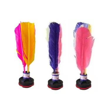 Imagem de Kit 3 Peteca Oficial Recreativa Sakisteca