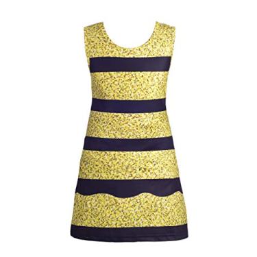 Imagem de Dressy Daisy Pijama feminino Queen Bee Dress Halloween fantasia festa pijama tamanho 3-10, Amarelo, preto, 4-5 Anos