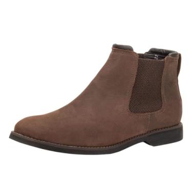 Imagem de 252LC-Botina Chelsea Masculina couro natural mustg e floater macio (Marrom, BR, Adulto, Numérico, 41)