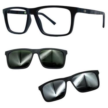 Imagem de Oculos Mormaii 6112 Swap 4 ACO Com 2 Clipons G15 e Prata, G15, Prata