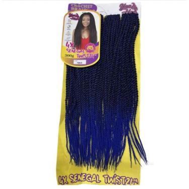 Imagem de Cabelo Trançado Estilo Senegal Loop Twist Black Beauty - GM Hair, [1-B