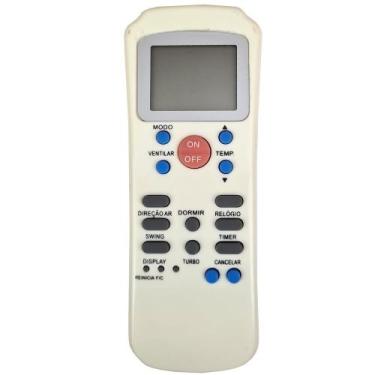 Imagem de Controle Remoto Para Ar-condicionado Carrier Admiral CO1309 - LELONG