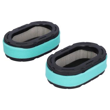 Imagem de Cartucho liso do filtro de ar de 2 pces, cartucho de filtro de ar de malha de alumínio da esponja de borracha, filtro de ar para componentes de controle industrial