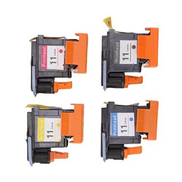 Imagem de Toner de Tinta, 100 Cabeças Magenta Preto Ciano Amarelo Substituição da Cabeça de Impressão para Designjet 100 110 111 500 510 800 813 850 Substituição Cabeça de Impressão Cabeça