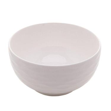 Imagem de Jogo 6 Bowl De Porcelana Tigela Cumbuca Cor Branco New Bone Lagos Lyor 11,5cm