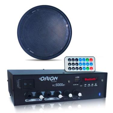 Imagem de Receiver Rc 300w + 4 Caixas Acústicas Musica Teto Gesso 55w - ORION