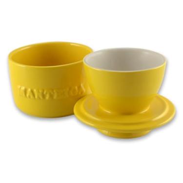 Imagem de Ceraflame Manteigueira Francesa de Cerâmica 250g - Amarelo