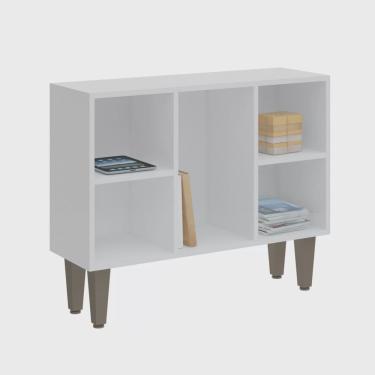 Imagem de Estante Baixa 5 Nichos Infinity Móveis Castro