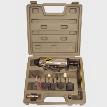 Imagem de Retifica Pneumática ou Mini Esmeril de Ar com Acessórios - 22.000 Rpm - 8NJ