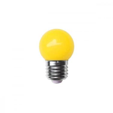 Imagem de Lampada Led Bolinha Galaxy E27 3Wx127V Amarelo 1233 - Kit C/10, 110V
