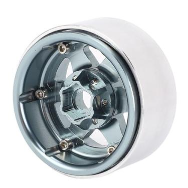 Imagem de Hub de Roda de Escalada de Liga de Alumínio Leve, Aprimore o Desempenho e a Durabilidade Com a Aparência para Cubos de Roda de Metal RC de 1/10 de Escala RC Rim, Adequado para