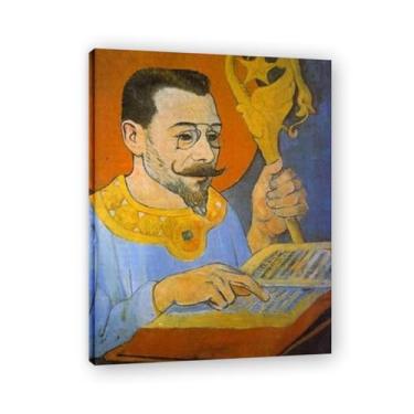 Imagem de Retrato do Profeta Impressões em tela abstrata arte de parede famosas pinturas a óleo reprodução arte paisagem imagem para sala de estar decoração de casa 50 x 65 cm