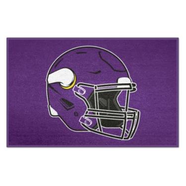 Imagem de FANMATS NFL Minnesota Vikings Tapete de nylon para iniciantes