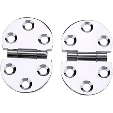Imagem de 2 peças dobradiças para máquina de costura de mesa dobrável, dobradiças de cobre para armário de mesa, gaveta, caixa de joias, dobradiças, acessórios de ferragens de móveis