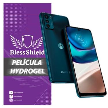 Imagem de Película Hydrogel Privacidade Compatível Com Moto G - BlessShield Cobertura Total (Moto G42)