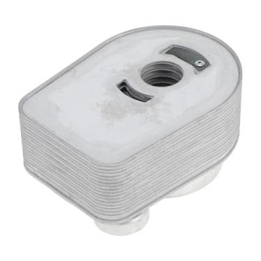 Imagem de VekAuto Resfriador de óleo do motor para Renault Clio II BB CB Cooler de óleo de transmissão Trans Cooler com vedações O-ring Nº 8200779744 Liga de alumínio tom prateado 1 conjunto