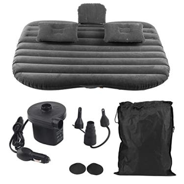 Imagem de Cama Inflável, Colchão de Ar Inflável para Carro Em PVC, Colchão de Ar para Assento Traseiro, Cama de Ar para Carro Com Bomba de Ar Elétrica Compatível Com a Maioria Dos Carros