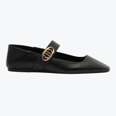 Imagem de Sapatilha Couro Bico Quadrado  Arezzo Feminina-Feminino