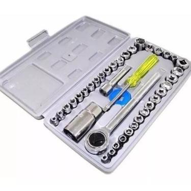 Imagem de Jogo 108 Peças Caixa De Ferramentas Chave Soquete Sextavados - Sa, Son