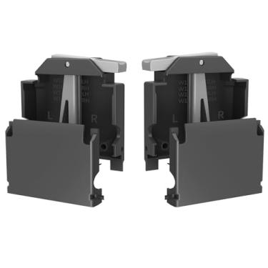 Imagem de Caixa ajustadora de lava-louças W10195372 W10195373 atualizada, mão esquerda para Whirlpool WDT730PAHZ0 WDTA50SAHZ0, peças de rack superior, serve para Kenmore KitchenAid KDFE104DSS5 KDTE334GPS0 peças