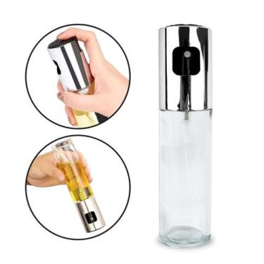 Imagem de Kit 2 Sprays 100ml Borrifador Vidro Azeite Utensílio Cozinha - Arte Se