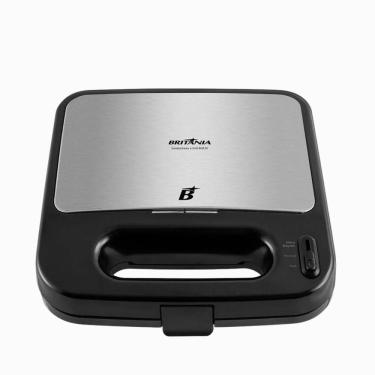Imagem de Sanduicheira e Grill Antiaderente Britânia 2 Em 1 BGR20 1500W