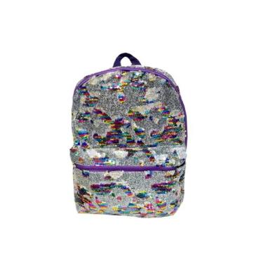 Imagem de Mochila Juvenil de Costa Clio CG3206 Paetê Muda De Cor - Clio Style, R