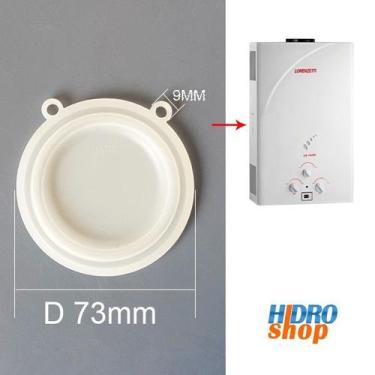 Imagem de Diafragma Membrana Valv. Hidraulica Aquecedor LORENZETTI LZ1600 LZ1600