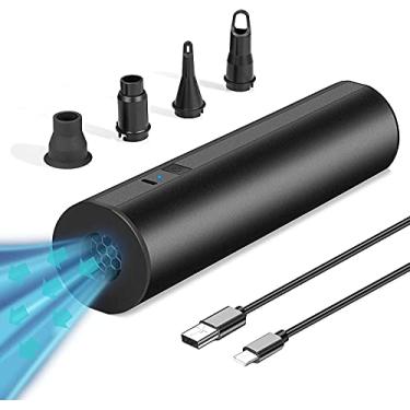 Imagem de BEAUTYOVO Bomba De Ar Elétrica Para Infláveis Piscina, Enchimento Rápido Colchão, Cama Inflável Portátil Sem Fio Com Bateria Recarregável, Brinquedos Flutuantes, Bola Ioga