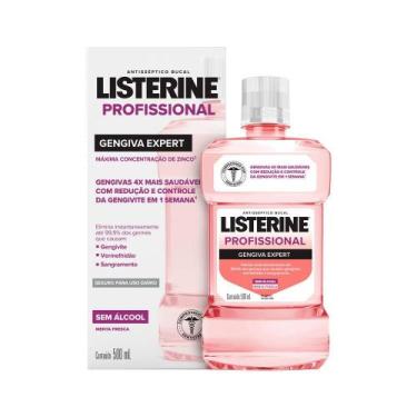 Imagem de Enxaguante Bucal Listerine Profissional Gengiva Expert 500Ml