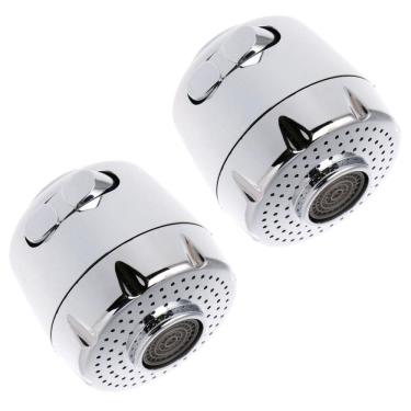 Imagem de Kit 2 Arejador Bico 2 jatos para torneira cozinha gourmet