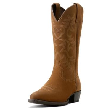 Imagem de ARIAT Bota masculina Heritage R Toe Western, Camurça Dijon, 47