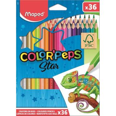 Imagem de Lápis De Cor ColorPeps Star 36 Cores  Maped