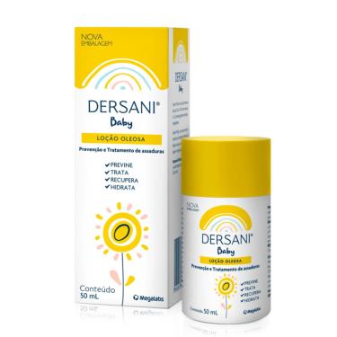 Imagem de Loção Oleosa Dersani Baby Antiassaduras 50ml