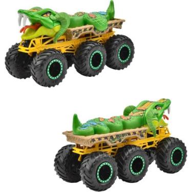 Imagem de Hot Wheels Monster TRUCKS Caminhões Reboque 1:64 Sortidos BIG RIGS - M