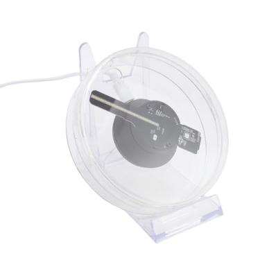 Imagem de Asixxsix Ventilador de Holograma 3D, Projetor de Holograma 3D HD LED Publicidade Exibir Com Remoto e Bluetooth e Wifi, Projetor de Vídeo Holográfico Com Capa para Sinais de Loja