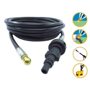 Imagem de Mangueira Desentupidora Nylon 6mt Vonder LAV 1400i 1400W - COMPATÍVEL 