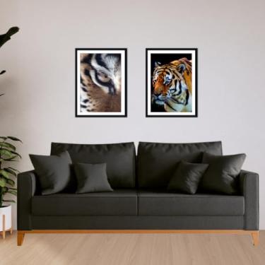 Imagem de Sofá Beny para sala de estar, 3 lugares, 1,80m, estofado em linho, base em madeira (Grafite)