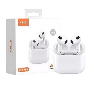 Imagem de Fone Bluetooth 5.3 Kaidi KD-789 TWS Sem Fio Estéreo
