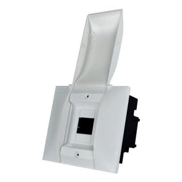 Imagem de Quadro De Distribuicao Protectbox 4 Din Embutir Branco 134004 - LEGRAN
