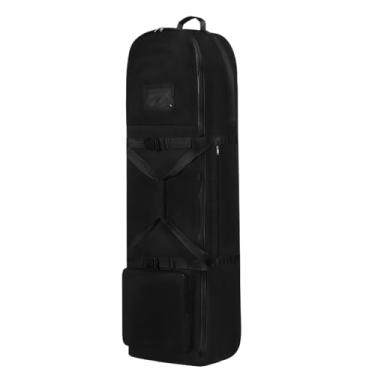 Imagem de Saco De Viagem Para Golfe - De Taco Com Rodas | Bolsa Impermeável Dobrável Para Tacos De Golfe Chapéus Roupas Prática Em Campo Viagem De Avião