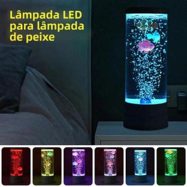 Imagem de Kit De Lâmpada LED Multicolorida Para Tanque De Aquário, Luz Noturna S