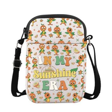 Imagem de TGBJE Bolsa tiracolo laranja pássaro cítrico amante presentes In My Sunshine Era bolsa bolsa bolsa, Laranja Cb