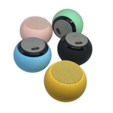 Imagem de Caixinha Som Bluetooth Tws Metal Mini Speaker Amplificada.