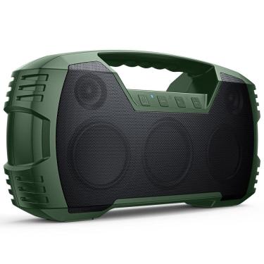 Imagem de Alto-falante Bluetooth Houl Zallee IPX7 impermeável 40W verde