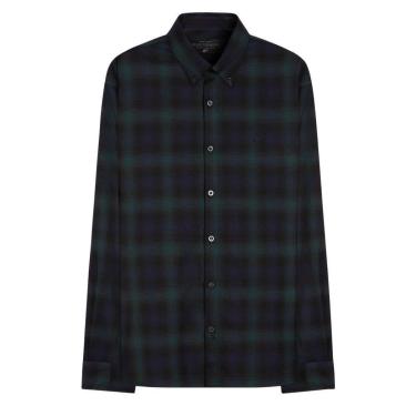 Imagem de Camisa Masculina Ellus Xadrez Verde-Masculino