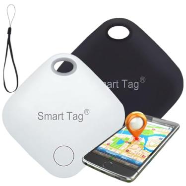 Imagem de KIT 2 Smart Tag Find My Rastreador Localizador Gps Generic Mala Pet Carro Moto Alcance Global Bluetooth Compatível com Find My
