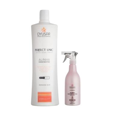 Imagem de Másc. Reestruturadora Unicplastia 1L + Queratina 500Ml - Dyusar Cosmet